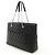 2.55 Borsa Tote Chanel Matelassé Coco Mark Nero - vista 2