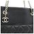 2.55 Borsa Tote Chanel Matelassé Coco Mark Nero - vista 5