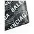 Balenciaga Logo Card Case Black White - view 6