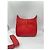 Borsa Hermès in pelle rossa Rosso - vista 2