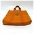 Borsa Tote Hawaii Foule di Hermès Arancione - vista 3