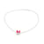 Hermès Hermes H Cube Ring Pendant Necklace Silvery Pink  - view 1