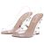 Sandali con zecca Valentino Garavani Rockstud cristallo beige Gold hardware - vista 8