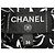 Blusa in seta con stampa di colomba e logo Chanel Resort 2022 Nero - vista 7
