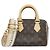 Sac Boston Louis Vuitton Monogram Speedy Bandoulière 20cm Marron Beige Monogramme