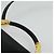 BALLY Bolso de mano de cuero 2 vías Negro Oro Auth sw1155 Dorado - vista 8