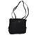 Borsa Tote PRADA in nylon e pelle nera argento autentica ki5841 Nero