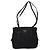 Borsa Tote PRADA in nylon e pelle nera argento autentica ki5841 Nero - vista 2