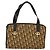 Borsa a mano in tela Trotter Christian Dior marrone oro Auth ep9995 D'oro - vista 2