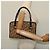 Borsa a mano in tela Trotter Christian Dior marrone oro Auth ep9995 D'oro - vista 21