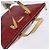 LOUIS VUITTON Borsa Bellevue PM Monogram Vernis Pomme D'amour M93583 Auth 133126 Rosso - vista 6