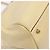 PRADA Borsa a Mano Gamaguchi in Pelle Beige Oro Auth 135924 D'oro - vista 13