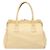 PRADA Borsa a Mano Gamaguchi in Pelle Beige Oro Auth 135924 D'oro - vista 3