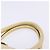 PRADA Borsa a Mano Gamaguchi in Pelle Beige Oro Auth 135924 D'oro - vista 8