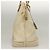 LOUIS VUITTON Bolsa de Mão Suhari Lockit MM Couro Branco M91874 LV Auth sw1347 - vista 4