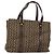 Céline Borsa a mano in tela Macadam C di CELINE marrone oro Auth ep9908 D'oro