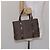 Céline Borsa a mano in tela Macadam C di CELINE marrone oro Auth ep9908 D'oro - vista 24
