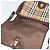 Autre Marque Borsa a Spalla Burberrys Nova Check in Tela e Pelle Beige Oro Auth yk18913 D'oro - vista 15