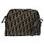 Borsa a Spalla in Tela Trotter Christian Dior Nero Oro Auth BA4192 D'oro