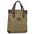 Autre Marque Borsa Tote Burberrys Nova Check in tela beige oro Auth ep9944 D'oro