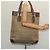 Autre Marque Borsa Tote Burberrys Nova Check in tela beige oro Auth ep9944 D'oro - vista 19