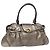 Borsa a mano in pelle Gancini Salvatore Ferragamo Argento Oro Auth 133160 D'oro