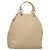 PRADA Borsa a mano in nylon beige argento autentica bs28225