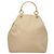 PRADA Borsa a mano in nylon beige argento autentica bs28225 - vista 3