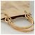 PRADA Borsa a mano in nylon beige argento autentica bs28225 - vista 7