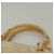 PRADA Borsa a mano in nylon beige argento autentica bs28225 - vista 9