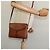 Autre Marque Borsa a Spalla Burberrys in Pelle Marrone Oro Auth ep10007 D'oro - vista 21