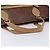 Borsa Tote ETRO in PVC marrone e oro Auth am8891 D'oro - vista 7