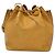 Noe LOUIS VUITTON Borsa a Spalla Petit Noé Epi Gialla M44109 LV Auth sw1355 Giallo - vista 13