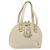 BALLY Borsa a mano in pelle bianca e oro Auth sw1273 Bianco D'oro
