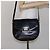 Borsa a Spalla Gancini in Pelle Nera e Oro Auth BA4219 di Salvatore Ferragamo Nero D'oro - vista 21