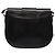 Borsa a Spalla Gancini in Pelle Nera e Oro Auth BA4219 di Salvatore Ferragamo Nero D'oro - vista 3