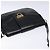 Borsa a Spalla Gancini in Pelle Nera e Oro Auth BA4219 di Salvatore Ferragamo Nero D'oro - vista 6