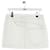 Autre Marque White cotton mini skirt  ref.2404843