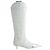 Bruno Magli Botas de cuero blancas