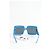 Courreges Gafas de sol azules - vista 4