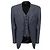 Autre Marque Terno Zari Sartorial com Colete Cinza - vista 2