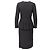 Autre Marque Vestido Plisado Jean Patou Negro - vista 3