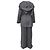 Traje a rayas Salvatore Ferragamo Gris - vista 4