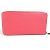 Cartera con cremallera redonda Azap Long Silk'in de Hermès Rosa - vista 11