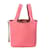 Bolso Hermès Picotin Lock Eclat PM Rosa  - vista 1