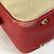 Borsa a spalla Victoria Square di Hermès Rosso Beige - vista 5