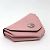 Monedero Quatre Coin Levain de Hermès Rosa - vista 4