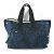 Borsa a spalla con stampa leopardata Hermès Nero Blu navy