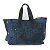 Borsa a spalla con stampa leopardata Hermès Nero Blu navy - vista 2