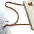 Borsa a Spalla Aline PM Logo di Hermès Beige Arancione - vista 5